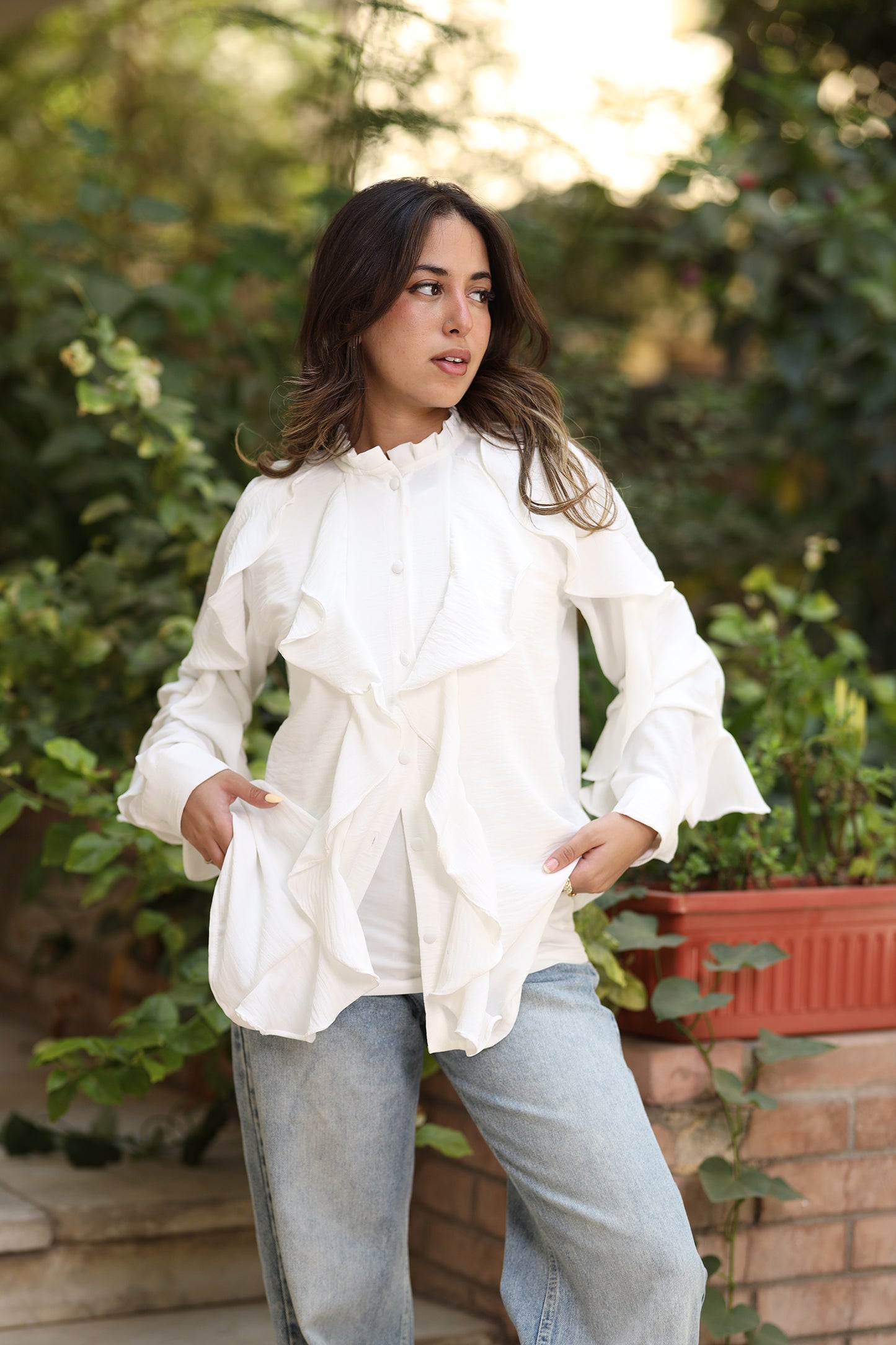 Ella’s Ruffles Blouse