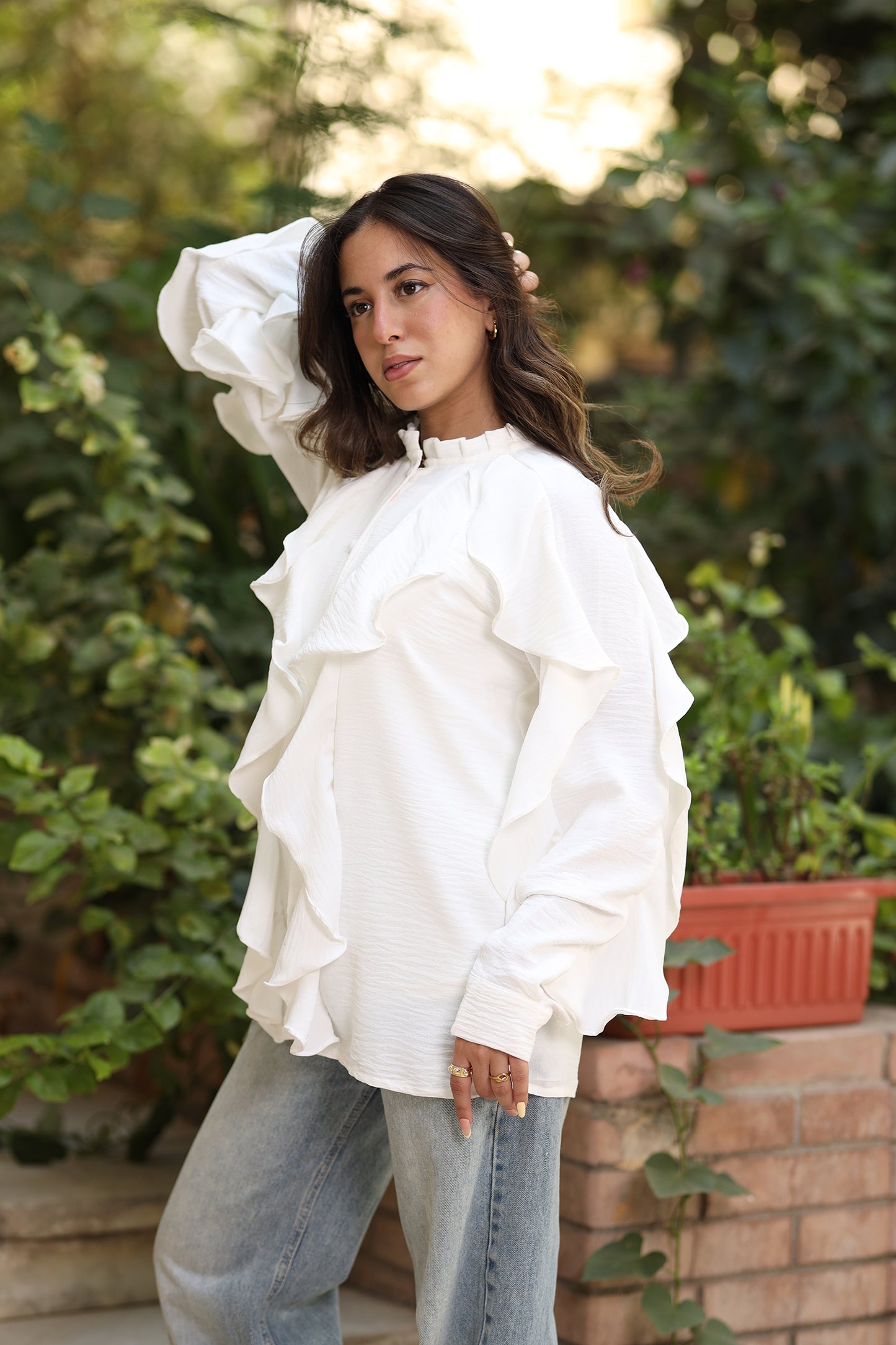 Ella’s Ruffles Blouse