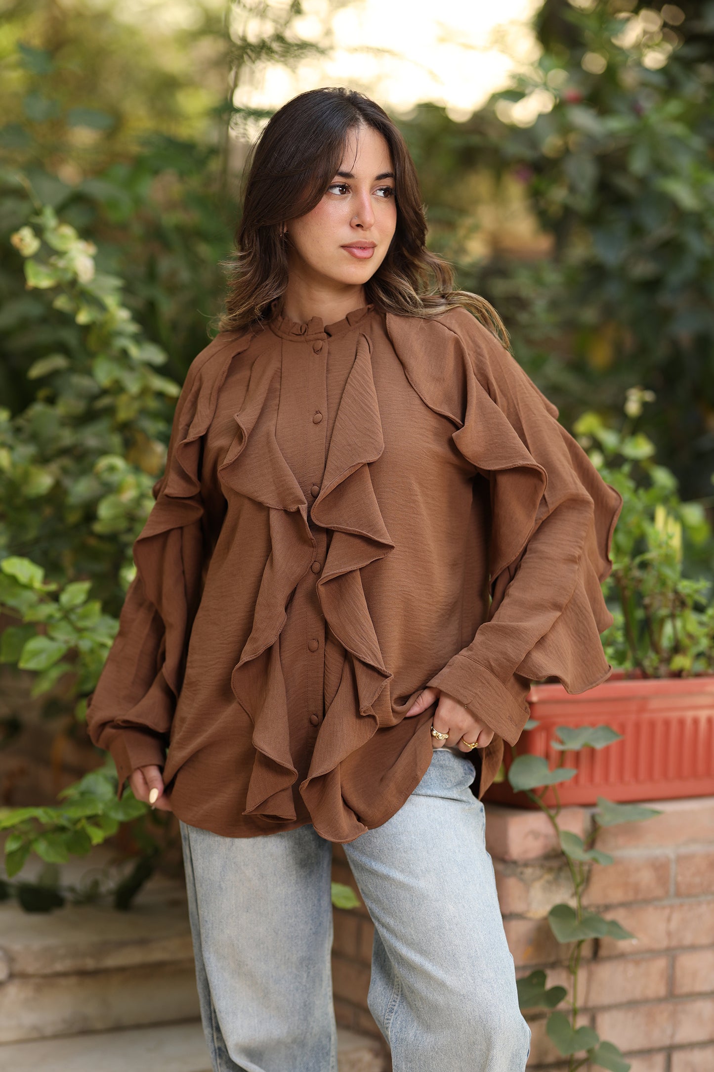 Ella’s Ruffles Blouse