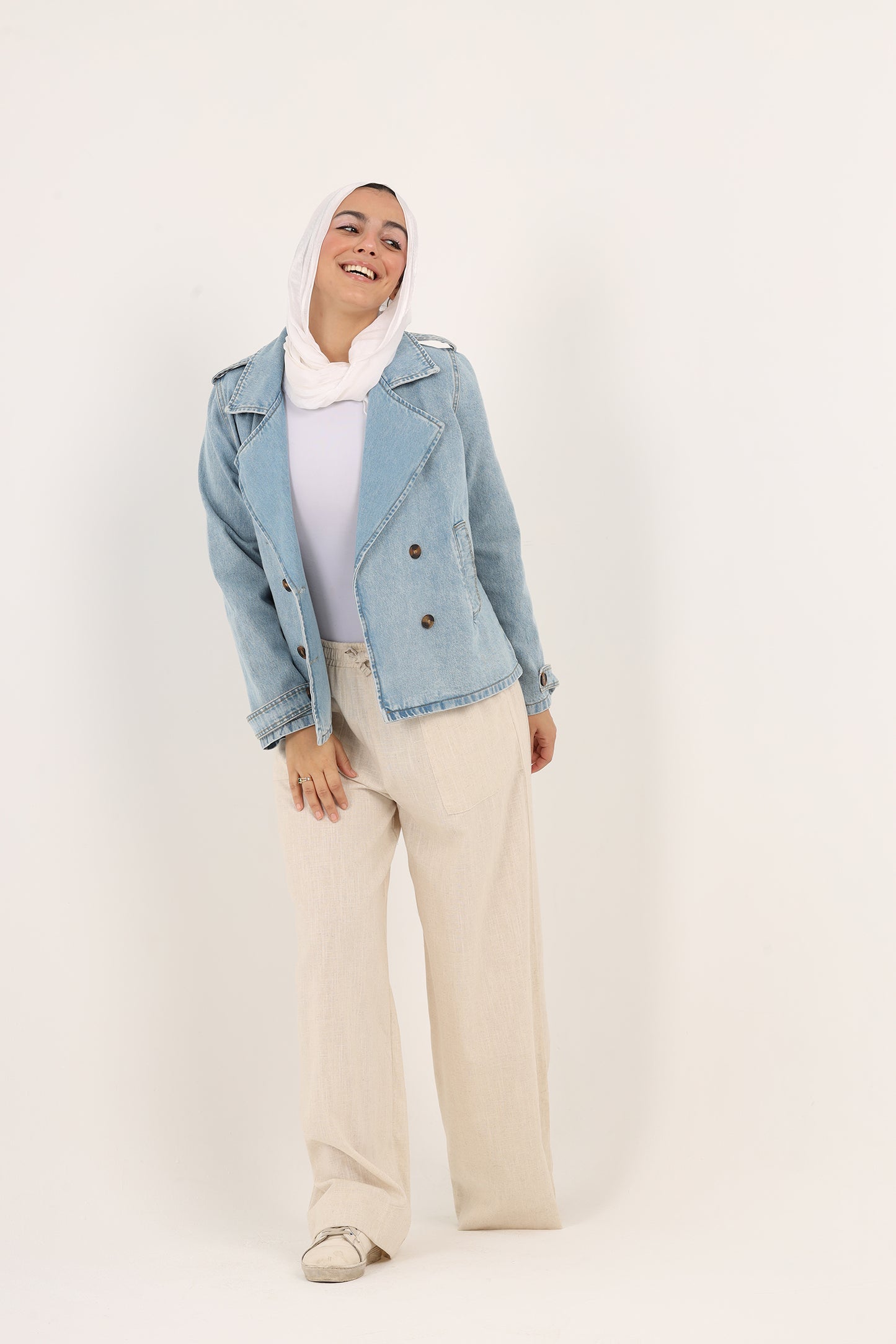 Linen Wide Leg Pants