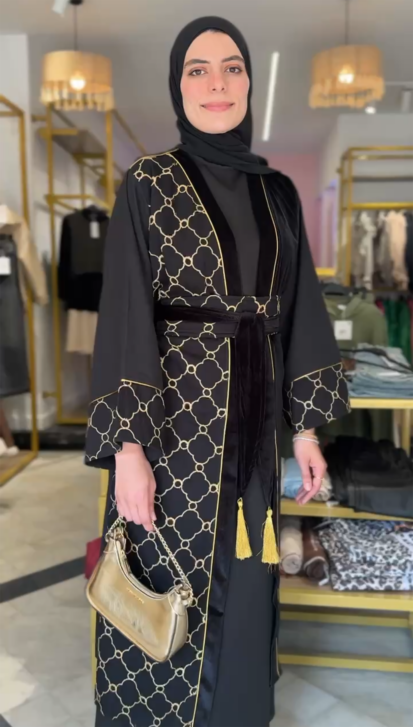 Layal Kaftan With Belt v2