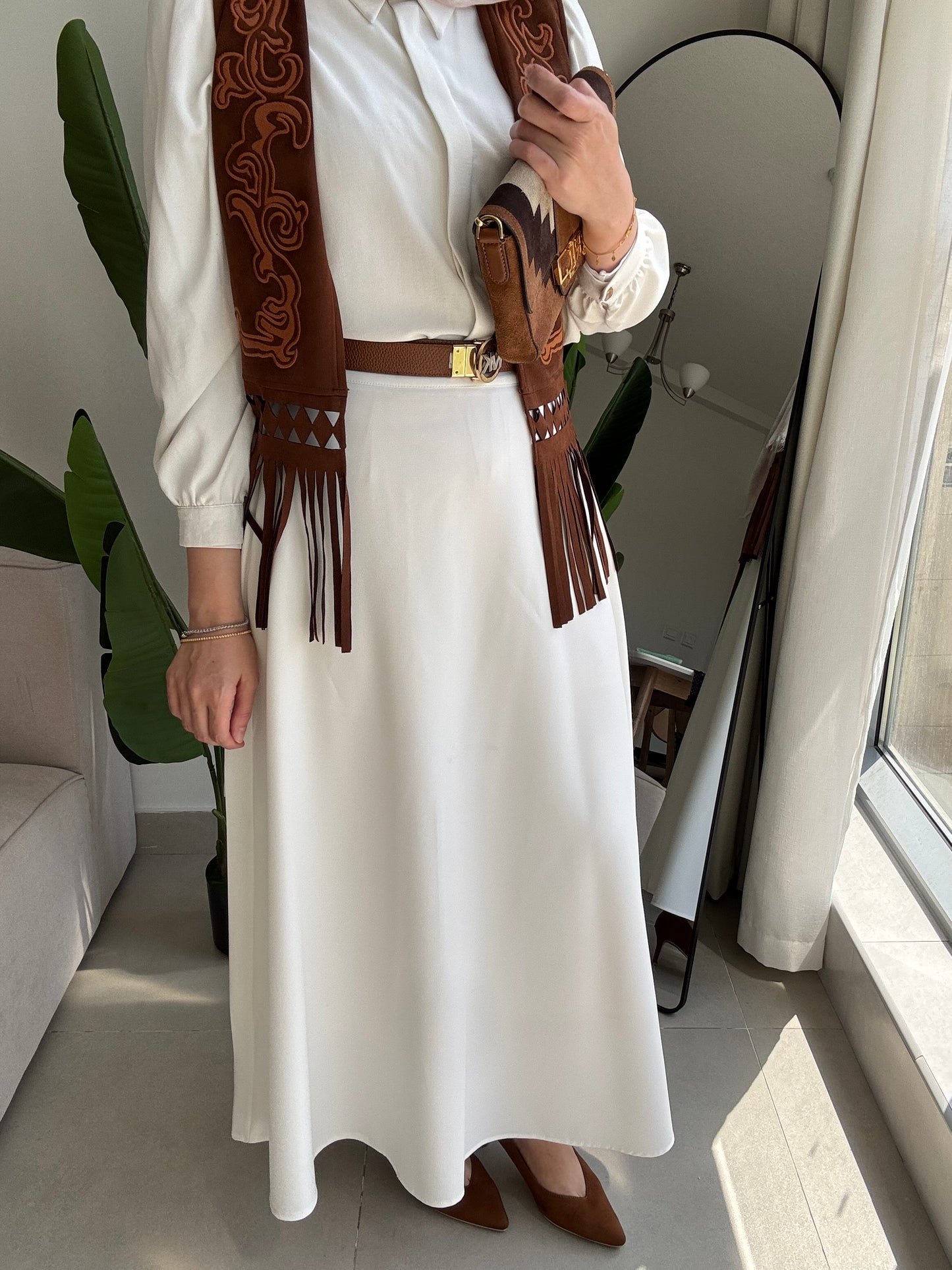 ELLA's PRINCESS SKIRT ( HALF ELASTIC WAIST )