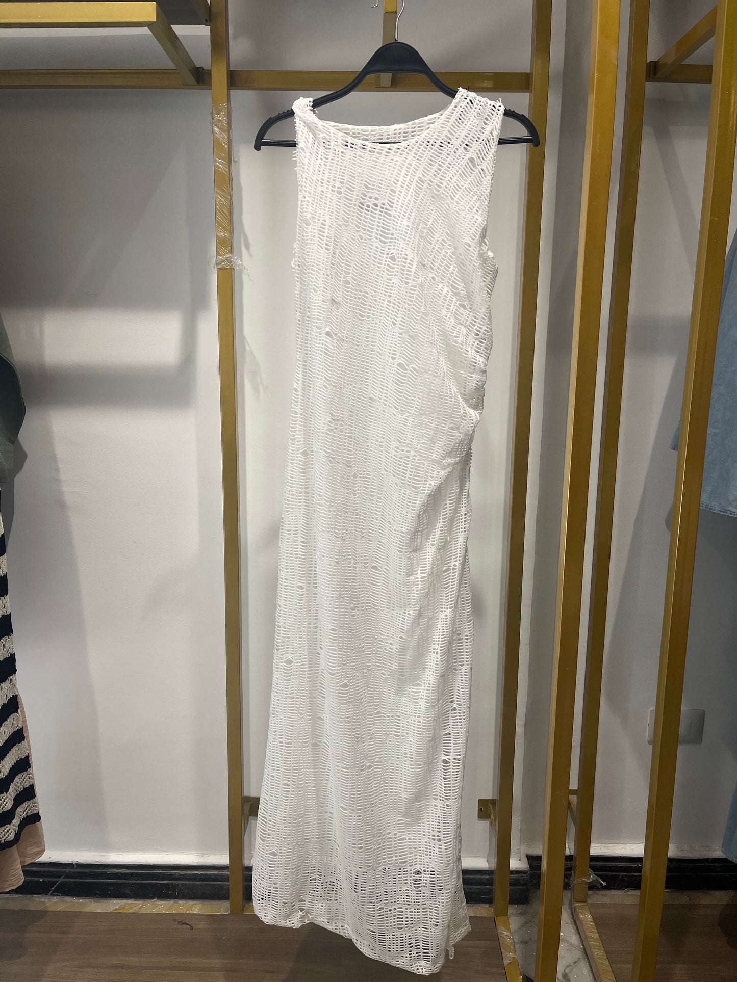 FULLY LINEN BEACH DRESS