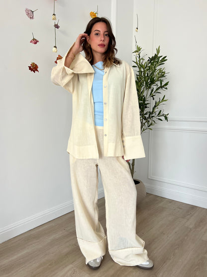 Ella’s Summer Linen Set