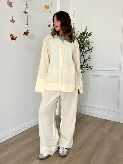 Ella’s Summer Linen Set