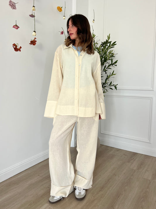 Ella’s Summer Linen Set