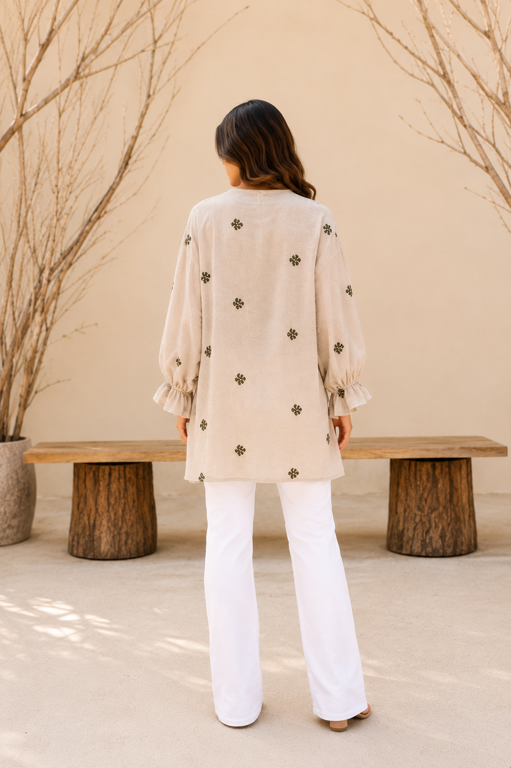 Ella’s Embroidered Kimono