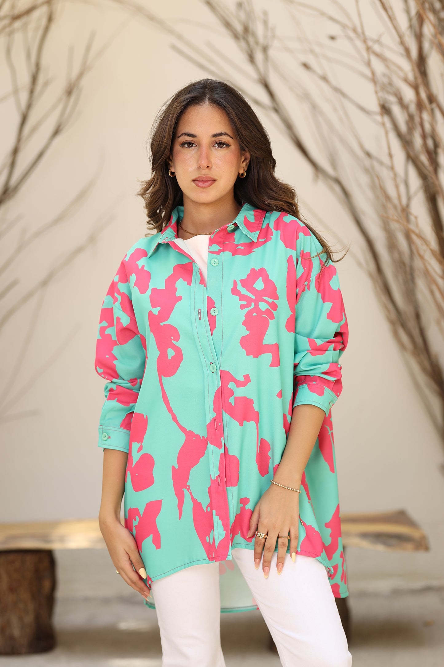 Ella's Printed Summer Shirt