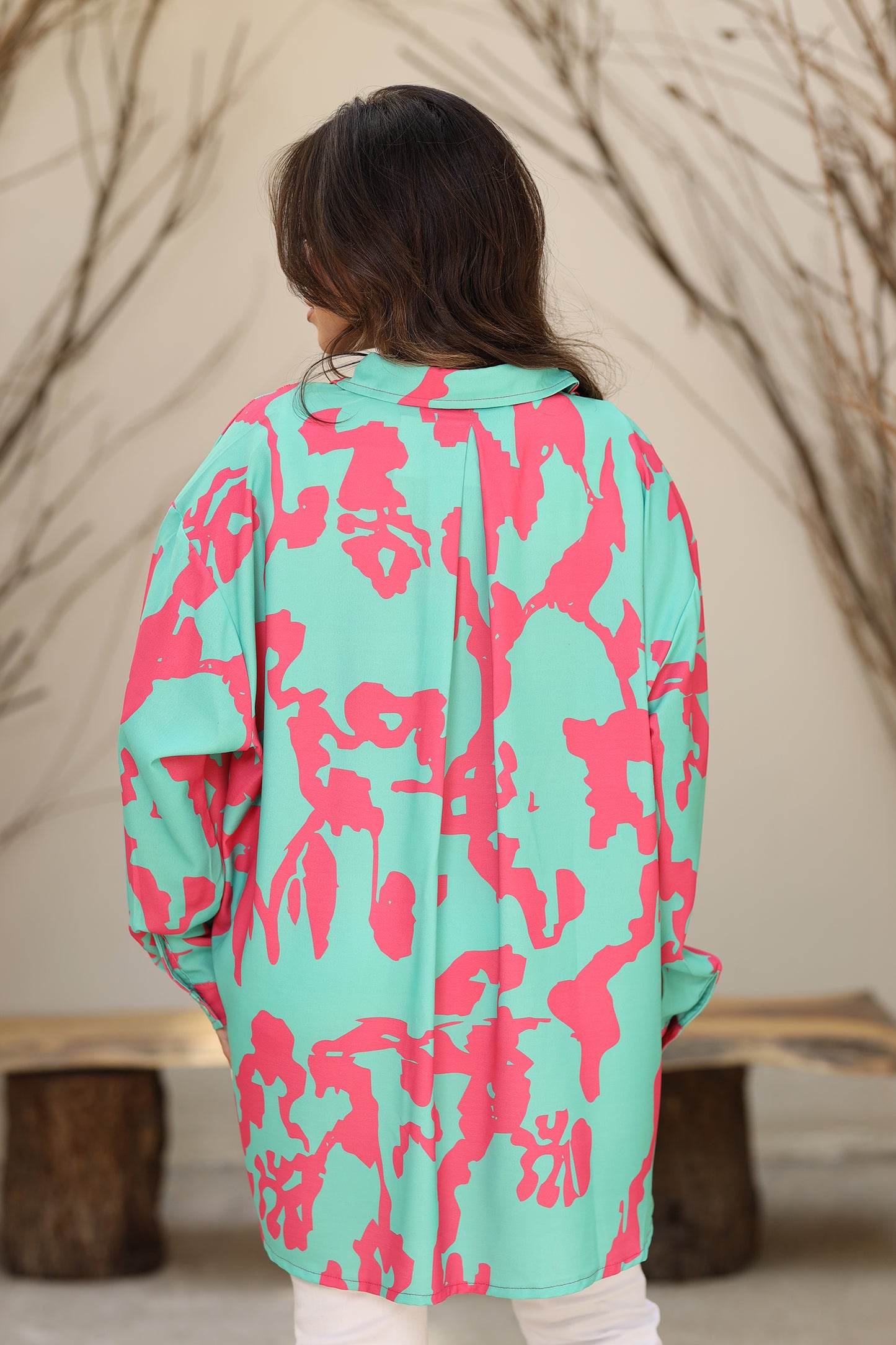 Ella's Printed Summer Shirt