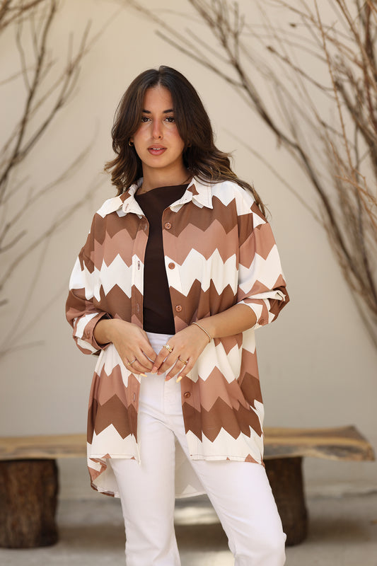 Ella's Printed Summer Shirt