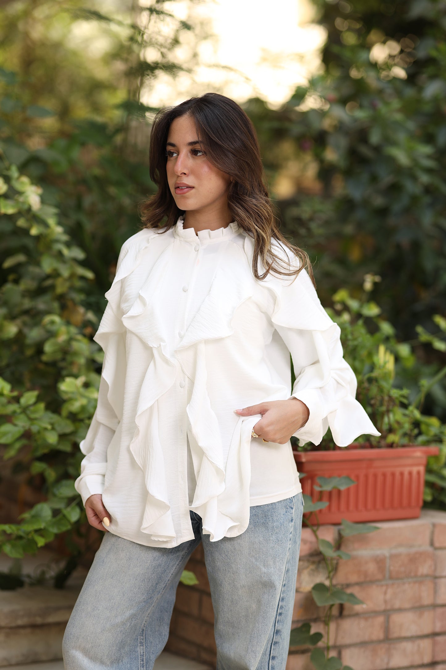 Ella’s Ruffles Blouse