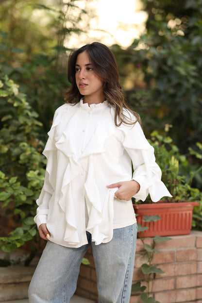 Ella’s Ruffles Blouse