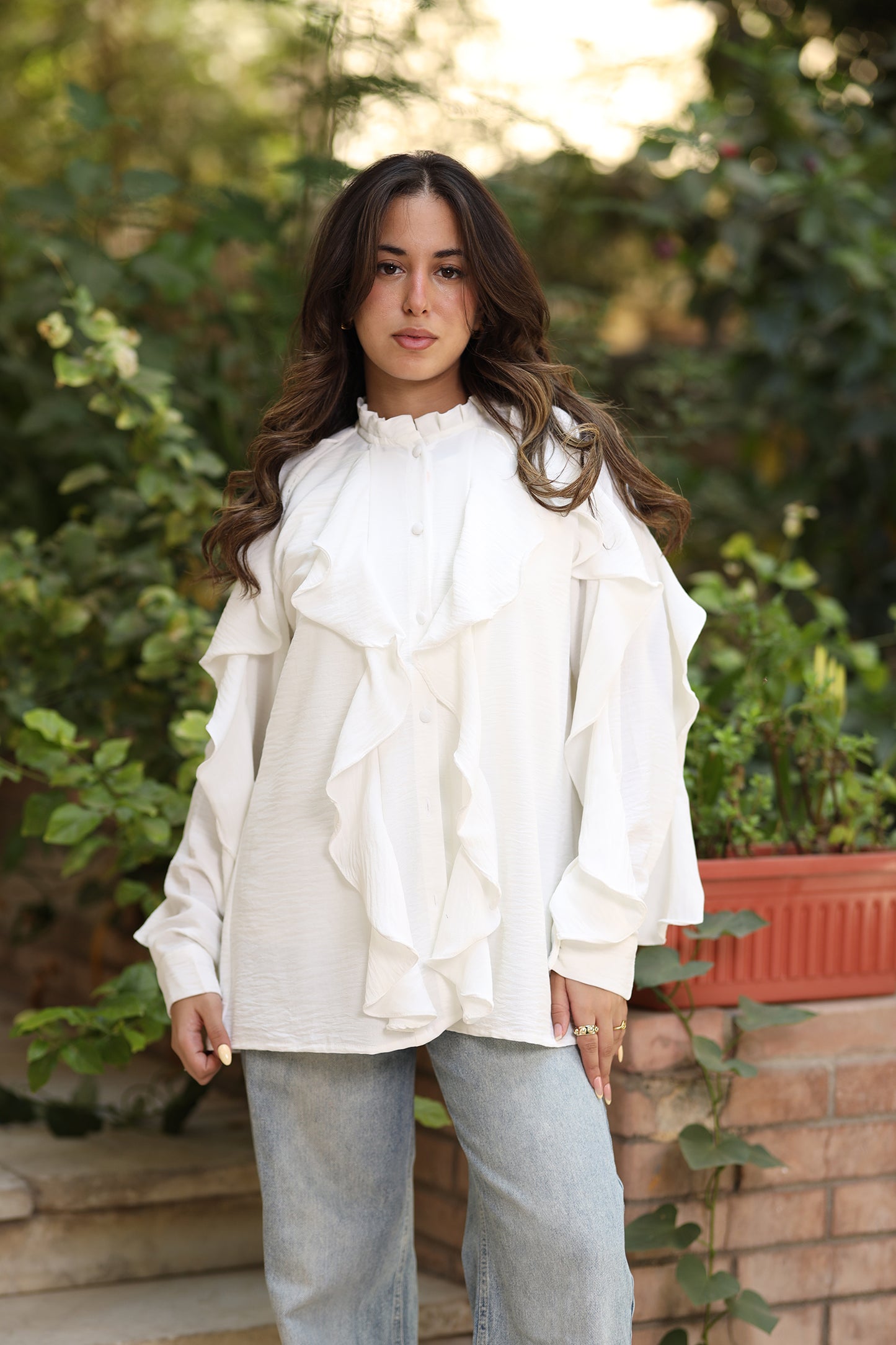 Ella’s Ruffles Blouse