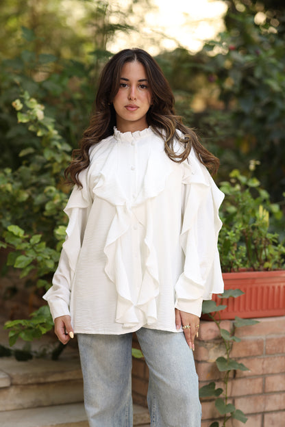 Ella’s Ruffles Blouse