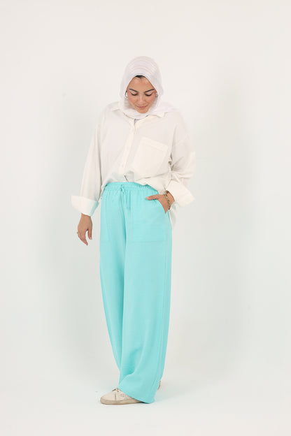 Linen Wide Leg Pants