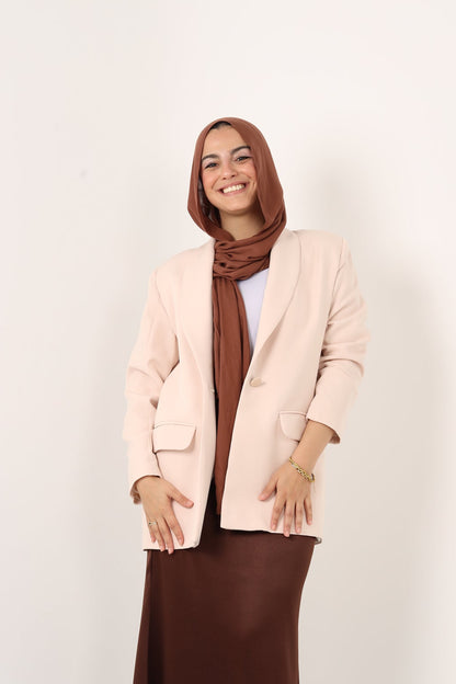Ella's Over Sized Belted Blazer