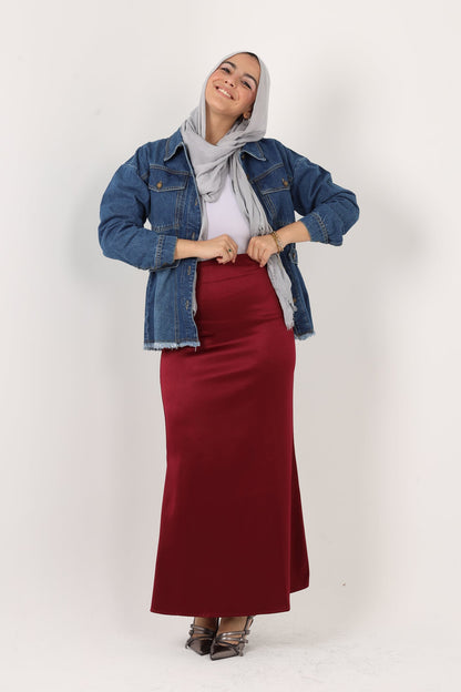 Ella's Satin Skirt
