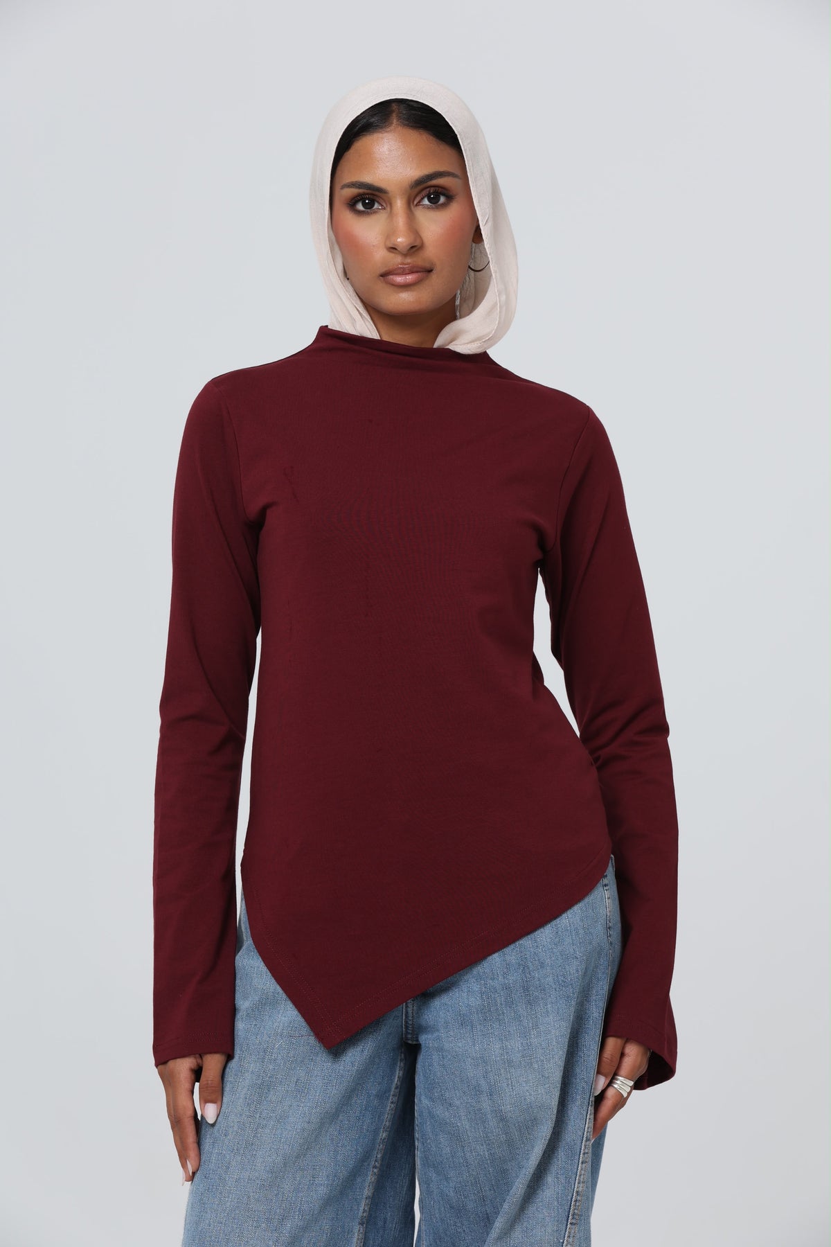 ASYMMETRICAL BELL SLEEVES BASIC