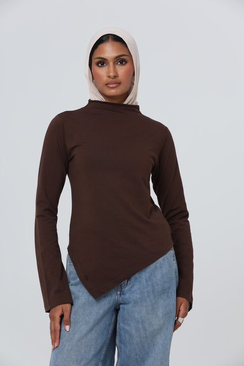 ASYMMETRICAL BELL SLEEVES BASIC
