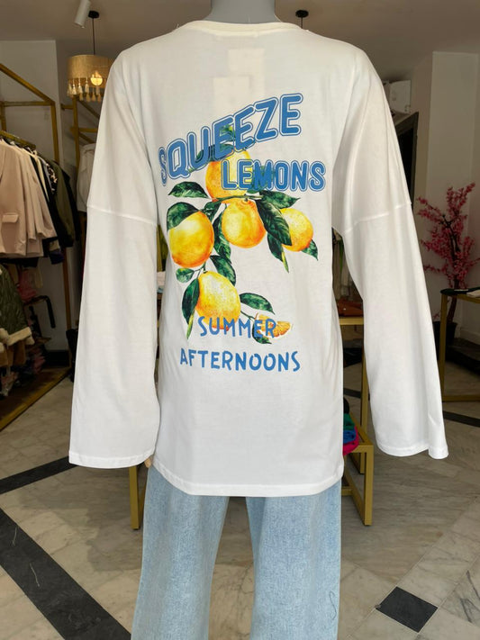 Fall/Summer Vibe Oversized Tee