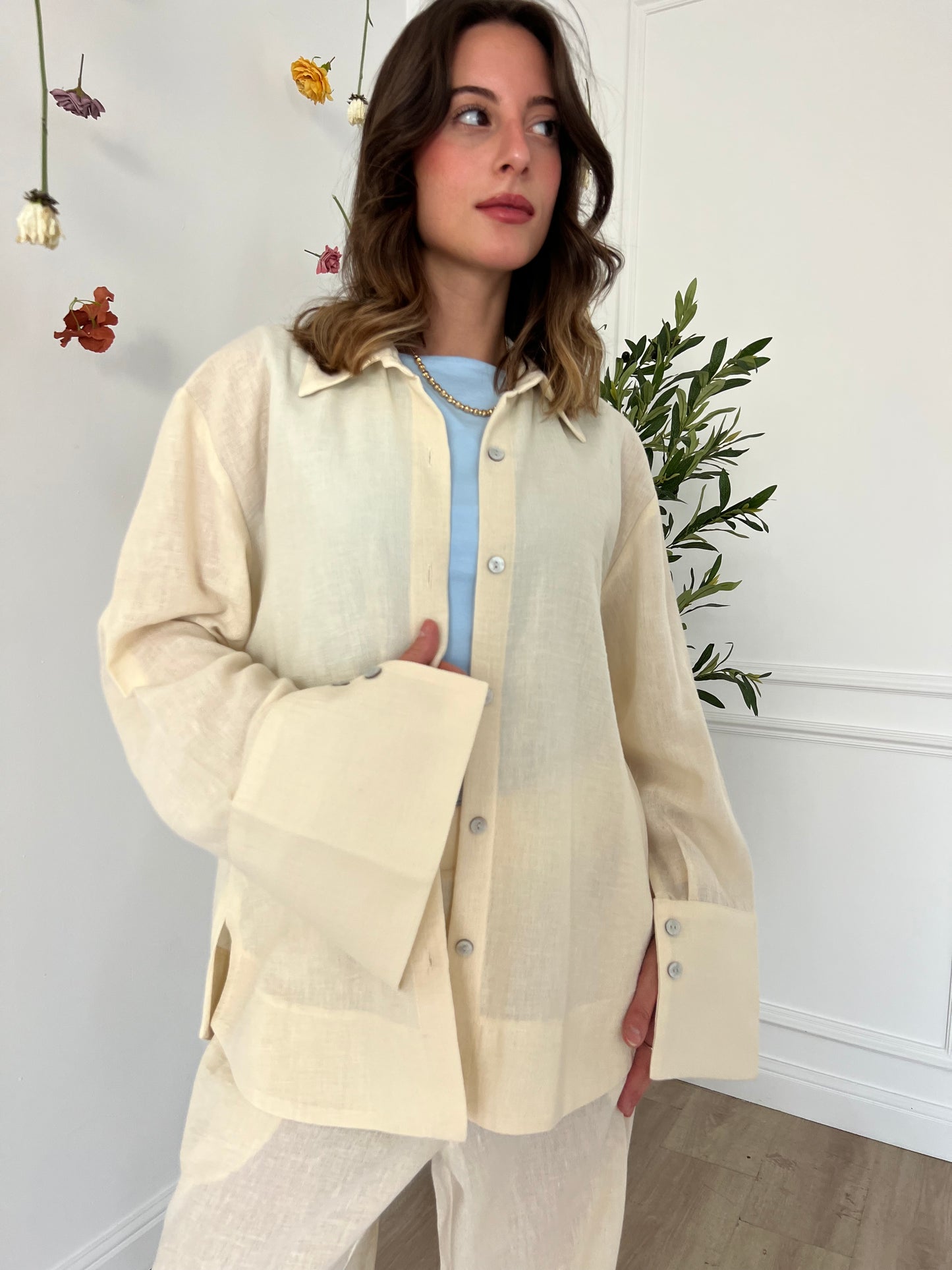 Ella’s Summer Linen Set