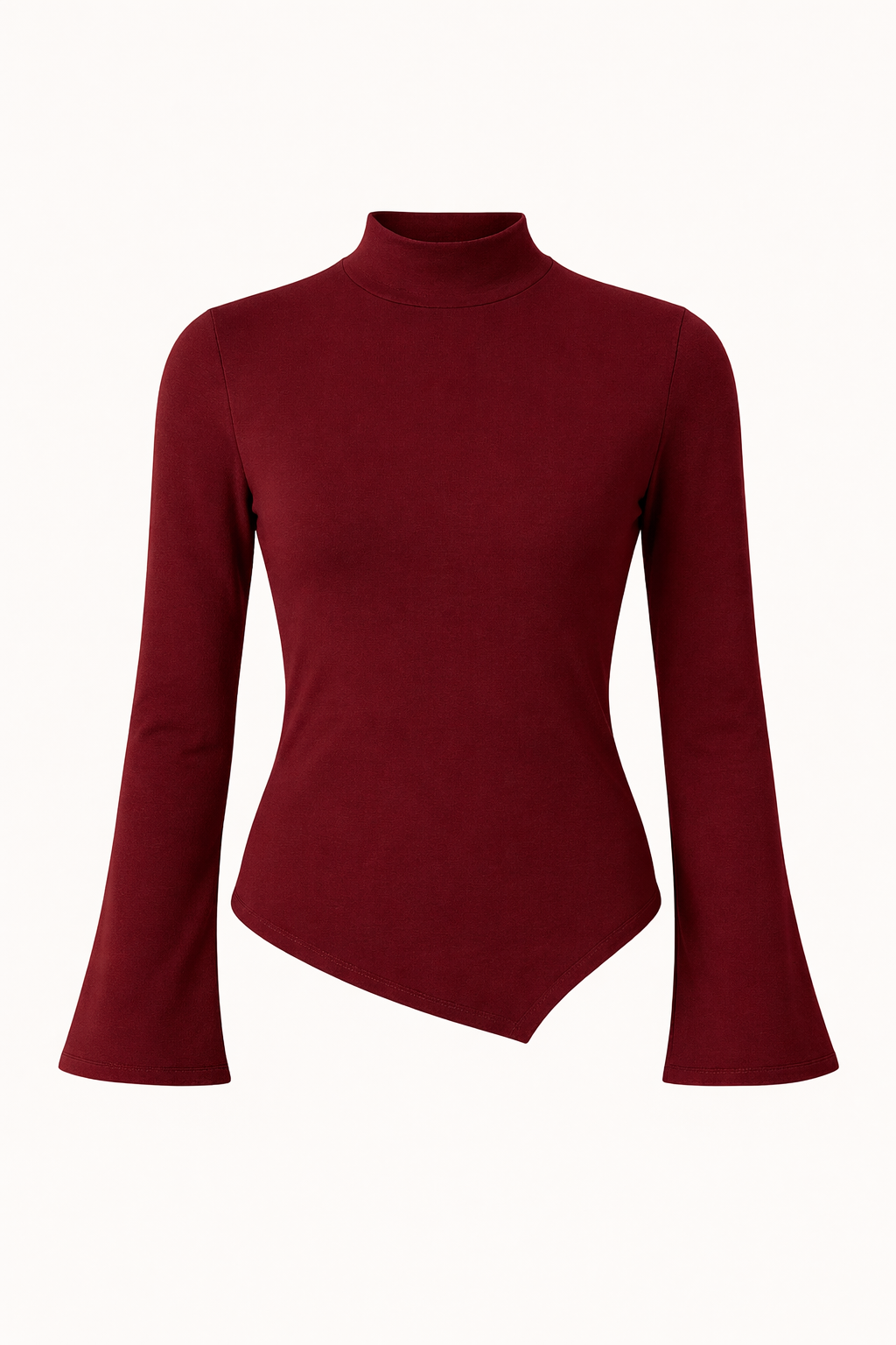 ASYMMETRIC BELL SLEEVE BASIC