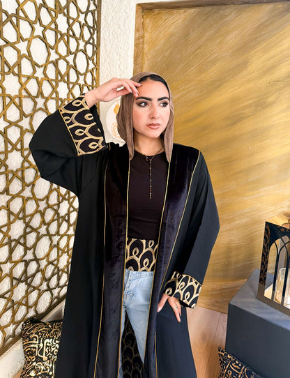 HOOR KAFTAN WITH EMBROIDERY BELT