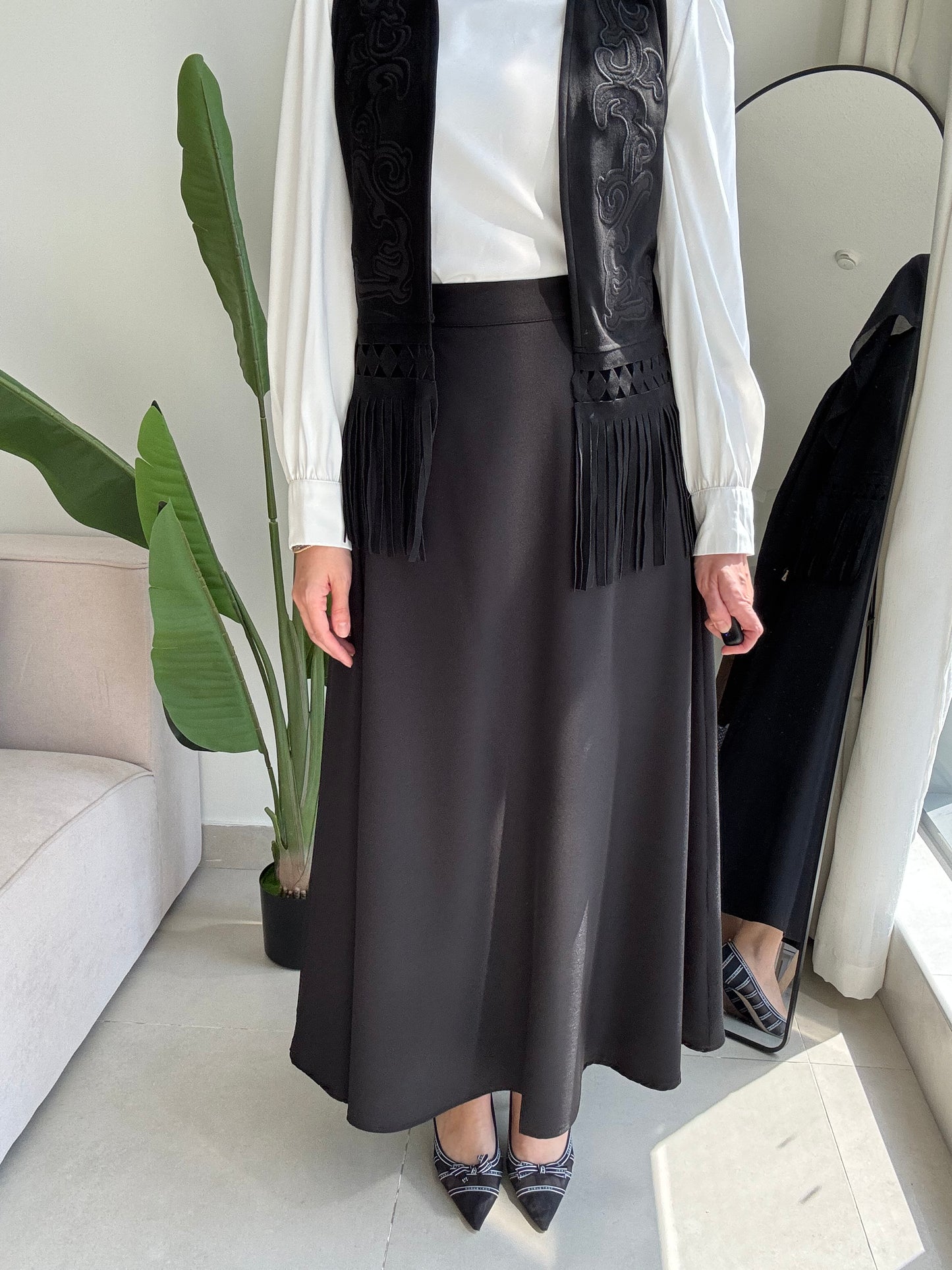 ELLA's PRINCESS SKIRT ( HALF ELASTIC WAIST )