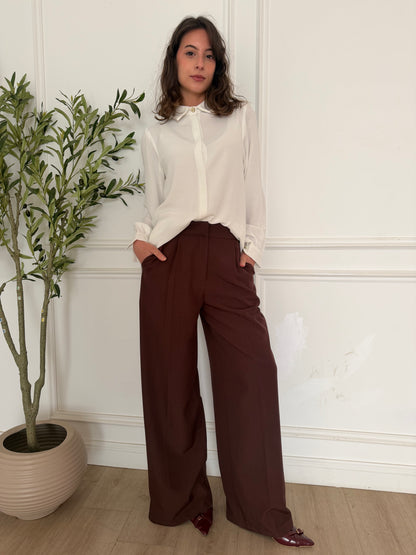 EVERYDAY BASIC SHIRT WITH GOLDEN BUTTONS