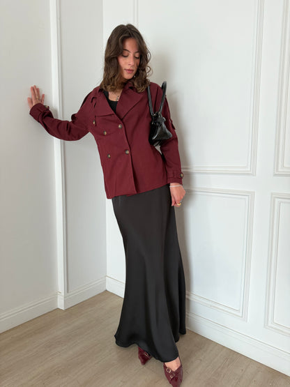 ELLA's SATIN SKIRT