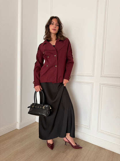 ELLA's SATIN SKIRT