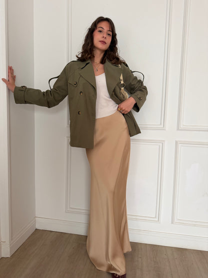 ELLA's SATIN SKIRT