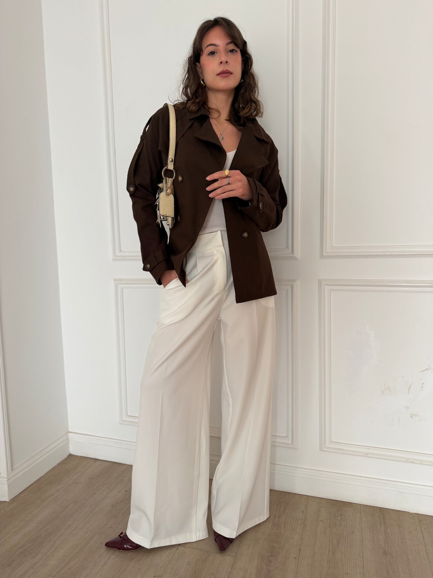 ELLA's WIDE LEG FORMAL PANTS