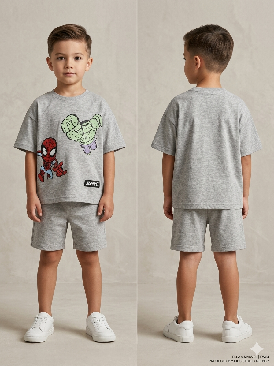 MARVEL HEROS COTTON SET
