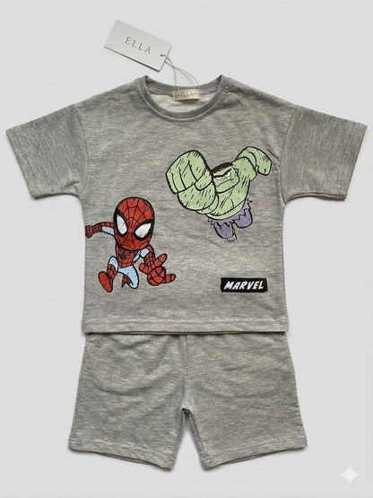 MARVEL HEROS COTTON SET