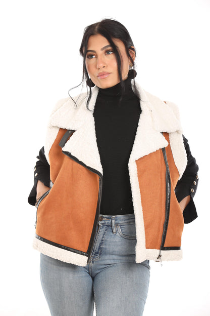 Autumn Luxe Sherpa Vest