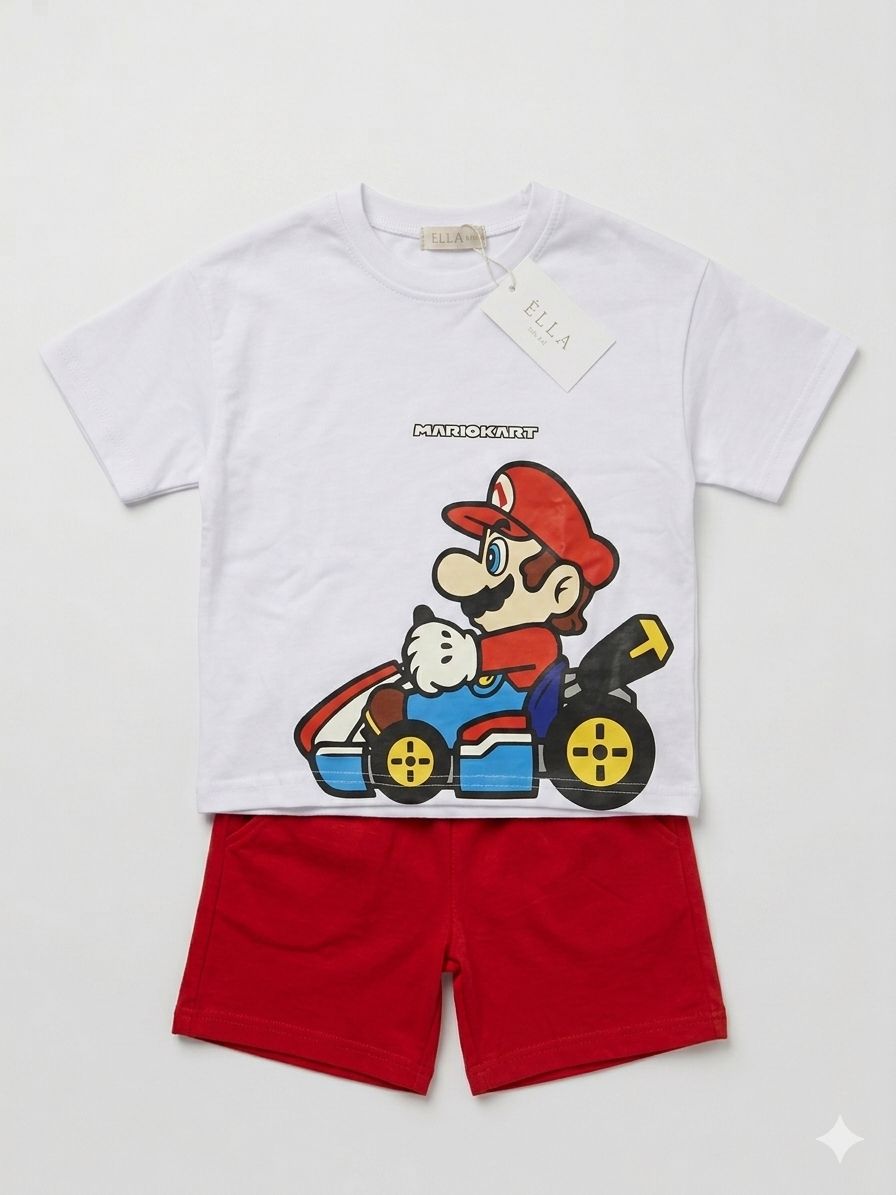 MARIO KART COTTON SET
