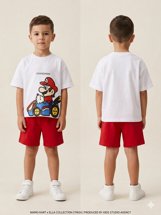 MARIO KART COTTON SET