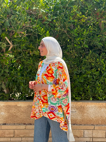 ELLA's BUTTERFLY BLOUSE KIMONO