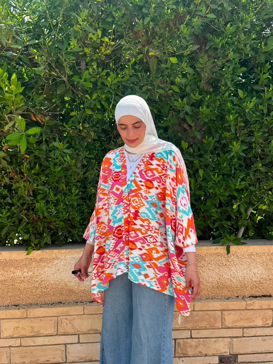 ELLA's BUTTERFLY BLOUSE KIMONO