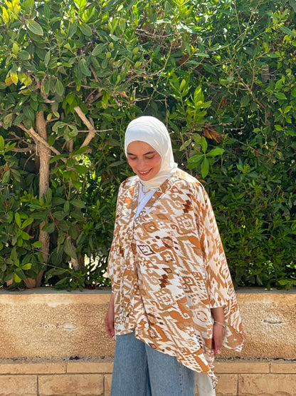 ELLA's BUTTERFLY BLOUSE KIMONO
