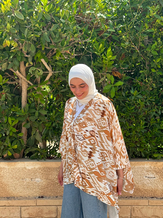 ELLA's BUTTERFLY BLOUSE KIMONO
